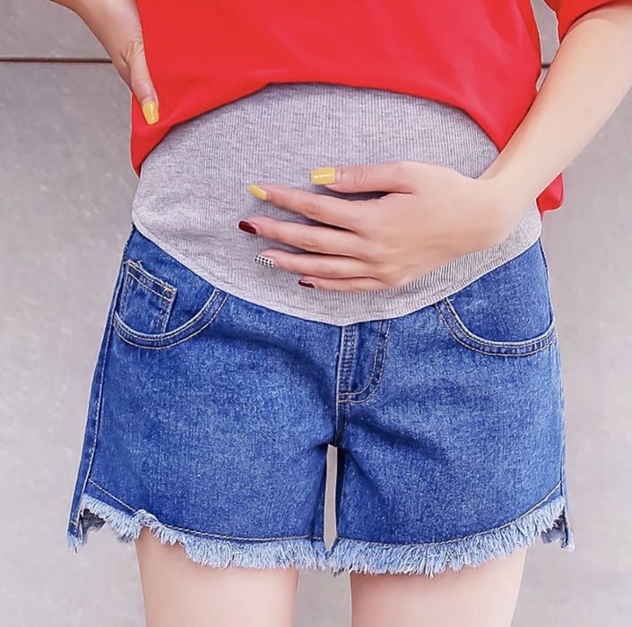 Шорти джинсові для вагітних