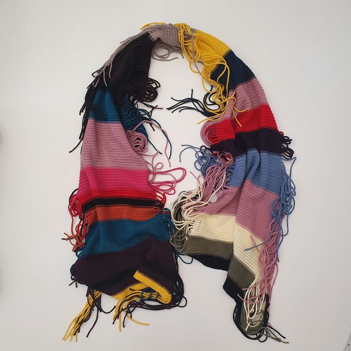 Шарф оригинальный в стиле бохо