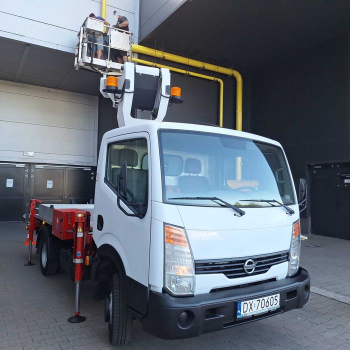 Podnośnik koszowy wynajem  zwyżka wycinka pielęgnacja 22m 3.5t