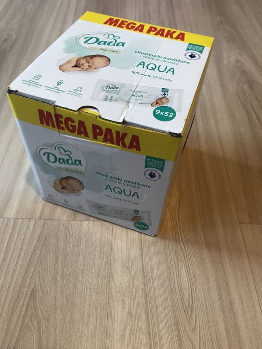 Aqua chusteczki nawilżane 9pak.Szybka wysyłka!