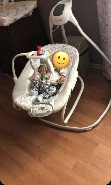 Електрична крісло -гойдалка 2в1