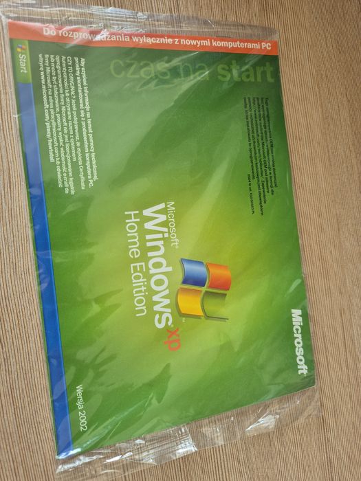 Windows XP nowy Windows folii