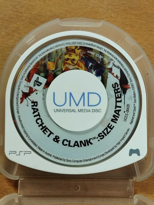 Jogo PSP - Ratchet & Clank: Size Matters