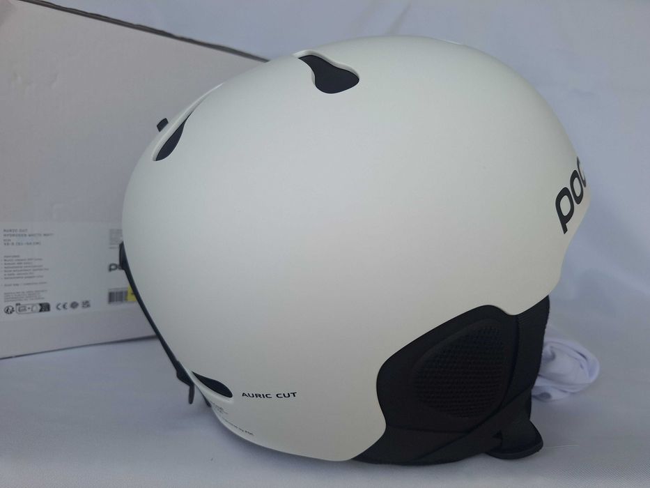 Kask narciarski POC Auric Cut Matt White XS/S 51-54cm