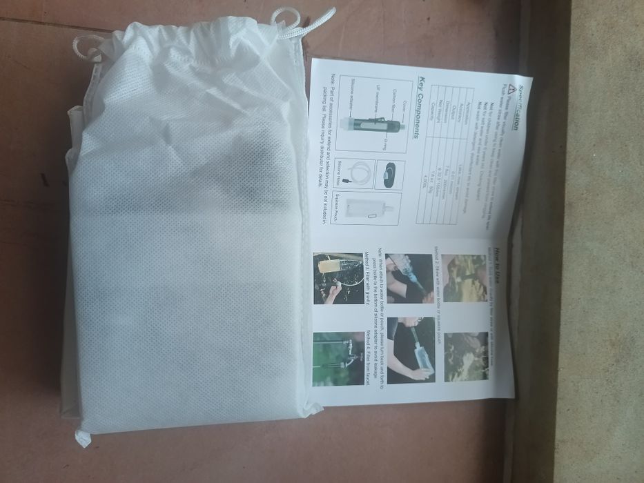 Фільтр для води,компактний,похідний