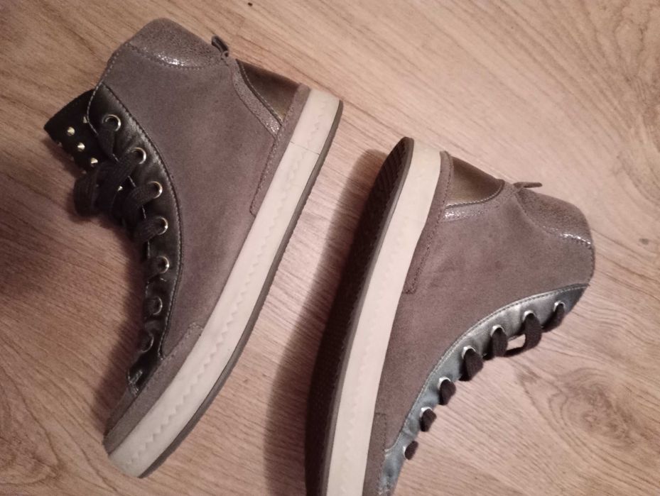 Tenisówki Geox brązowe roz 35