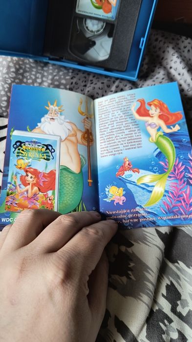 Kaseta video VHS Mała Syrenka Disney