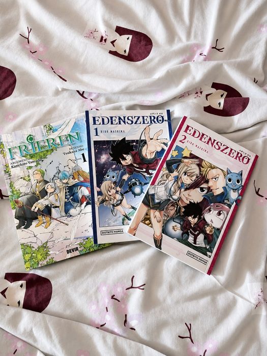 Lote Mangá Frieren + Edens Zero Vol. 1 e 2 | Devir | Manga Anime