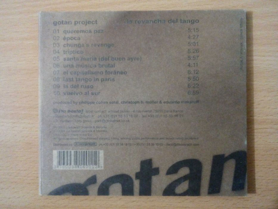GOTAN PROJECT - La Revancha Del Tango