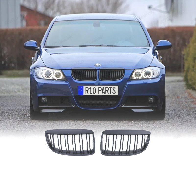 GRELHAS FRONTAIS BMW E90 E91 05-08 LOOK M
