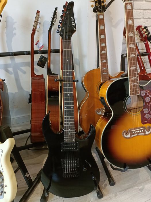 Gitara Elektryczna Arrow Antimyth AM22 Abyss Black-Nowa/Okazja Cenowa