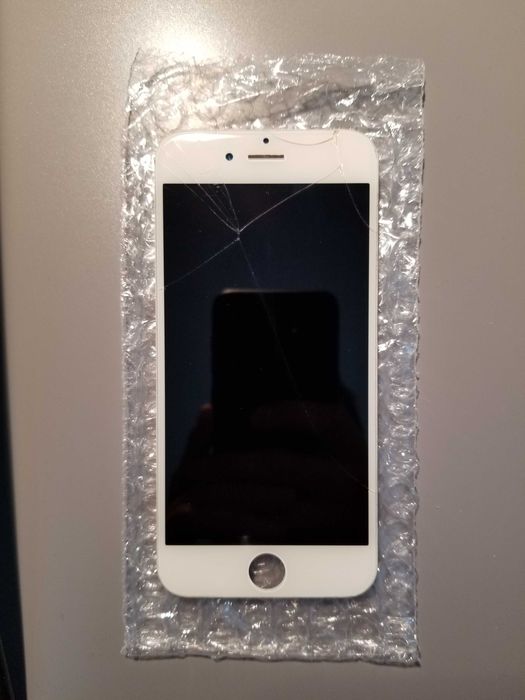 iPhone 6 biały wyświetlacz ekran z kamerą i głośnikiem bez touchID
