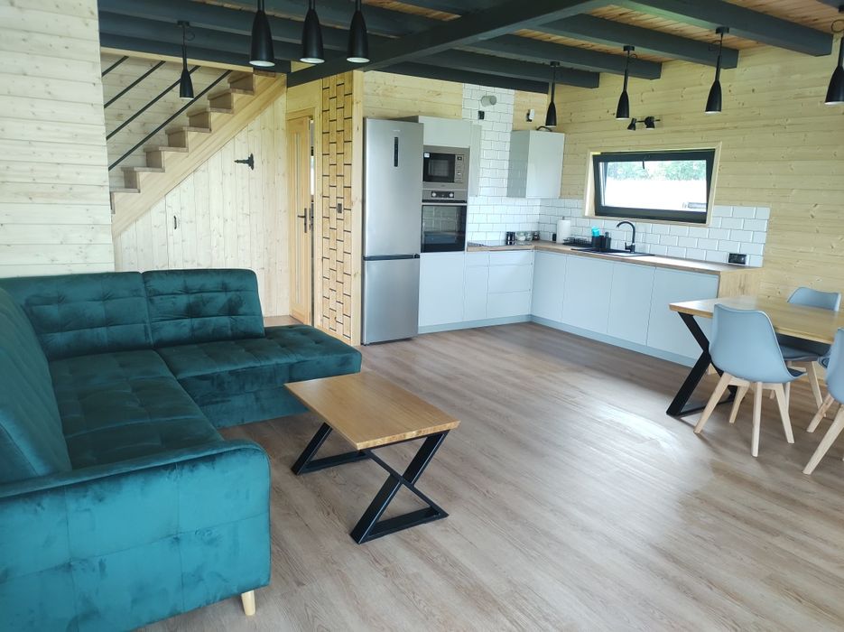 Domek nad jeziorem, 8 osobowy..las..cisza...wędkowanie