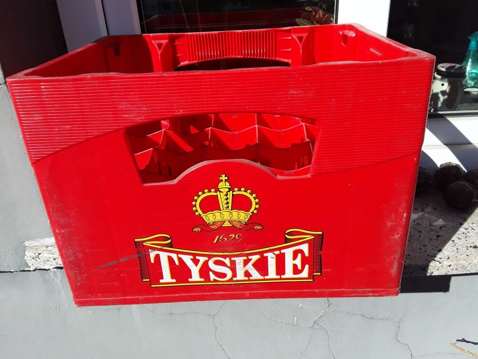 Skrzynka na piwo, transporter, Tyskie