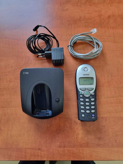 Telefon Siemens C100 stacjonarny bezprzewodowy
