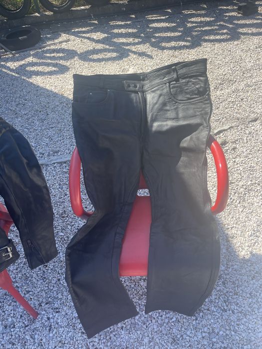 Fato motard de couro