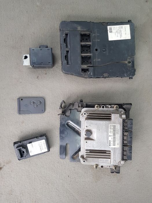 Комплект ЭБУ Renault Megane 2 Scenic 2 Рено Меган 2 Сценик 2 1.9 дизел