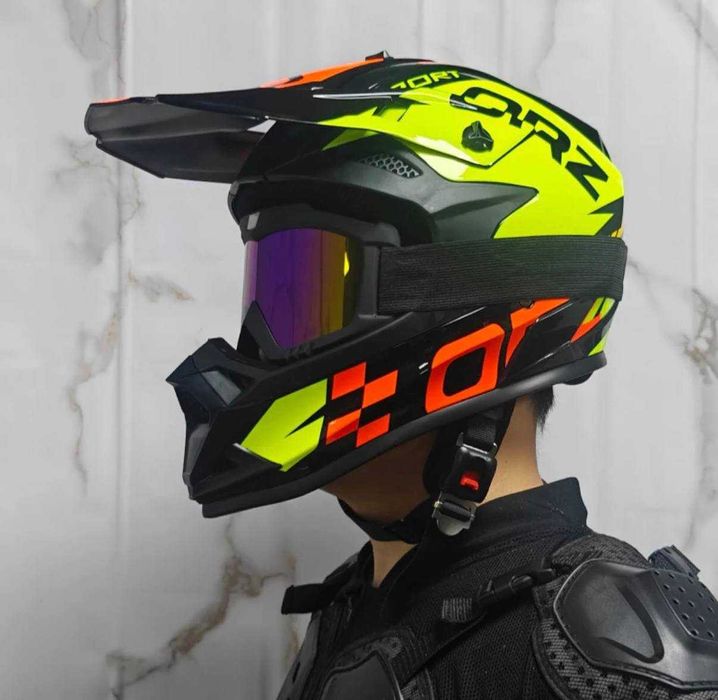 Шолом мотошолом шлем для мотокроса кросовий шлем шолом мото крос