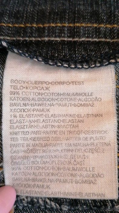 L/168 Spodnie ciążowe jeans Yessica  roz. 40
