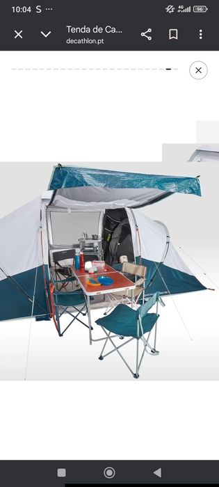 Tenda de campismo  fresh & Black