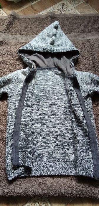 Bluza na zamek swetr