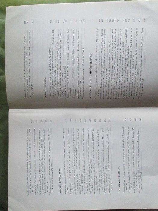 Livro de Homenagem a Orlando Ribeiro - Vols I e II