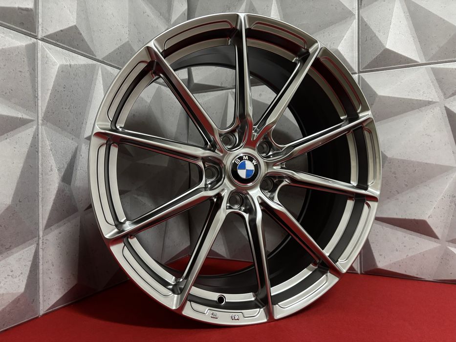 NOWE Felgi Koła 19" 5x120 BMW Hyper Black Styl JR37 • • PIĘKNE • •