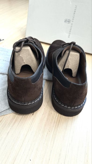мужские туфли дерби Brunello Cucinelli 43,5 оригинал