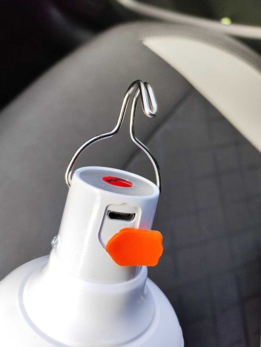 Туристичний світильник, лампа для кемпинга LED USB White