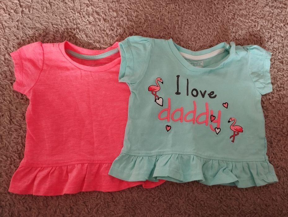 Bluzeczki z krótkim rękawem