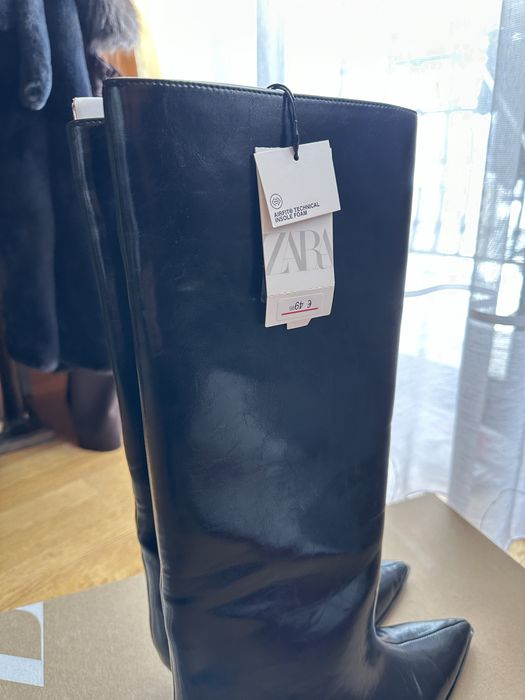Kozaki Damskie Zara 38