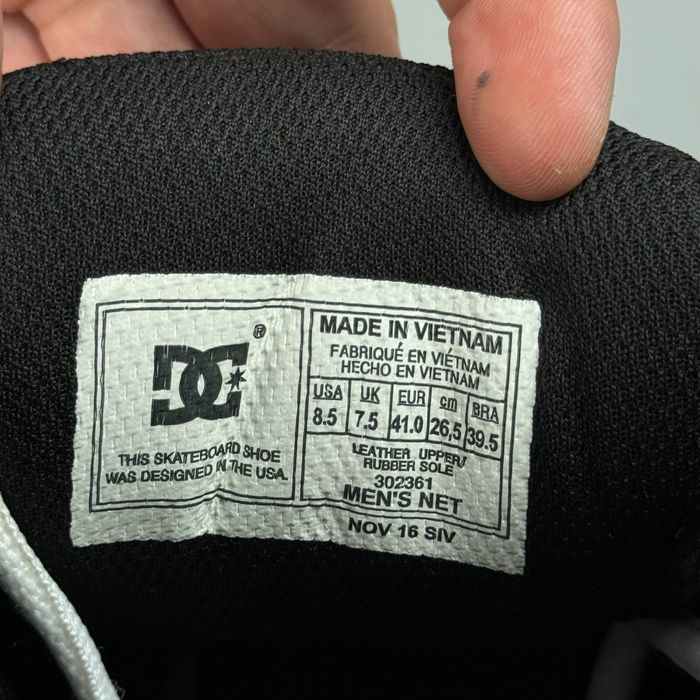 DC shoes Net дс скейт шузы дутыши кеды кеди кроссовки кросівки обувь взуття шкіра черевики демисезон ботинки