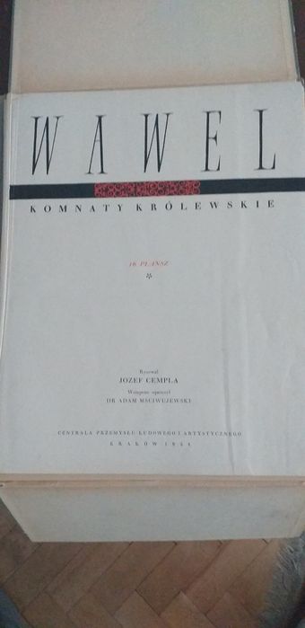Wawel komnaty królewskie 16 plansz.