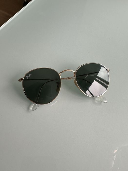 Ray Ban RB3447N 001 Round Metal