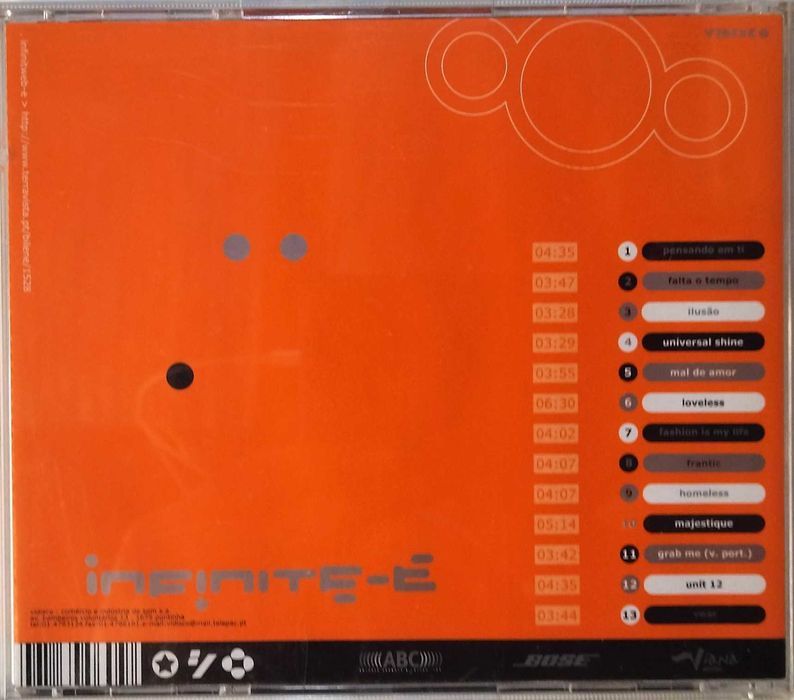 INFINITE-E | 1 CD430363075025326081