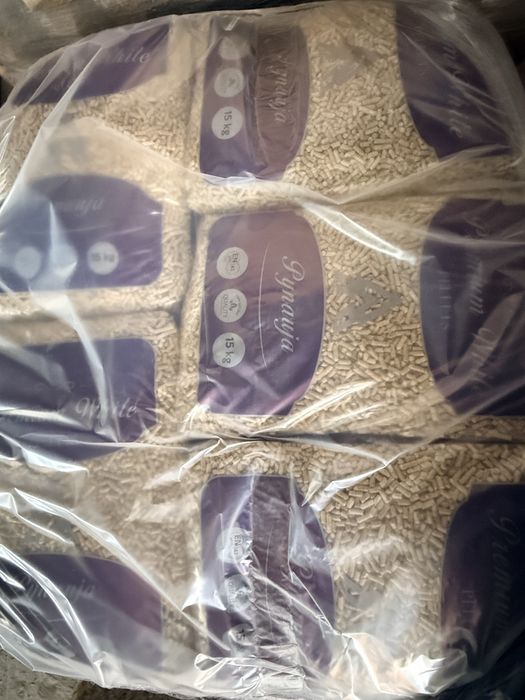 Pellet jasny 6mm  Cert.Enplus A1 - dostawa