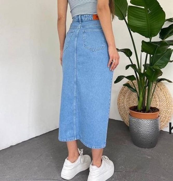 Нова джинсова спідниця