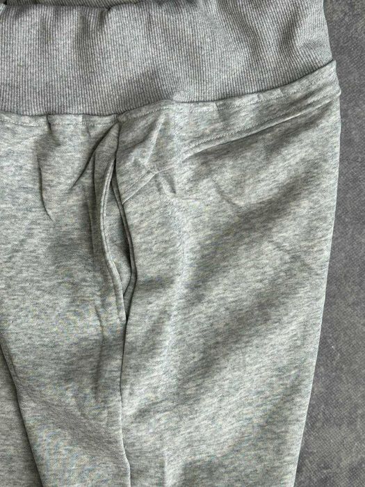 Штани жіночі сірі серые штаны бавовна grey sweatpanst flared клеш XS S