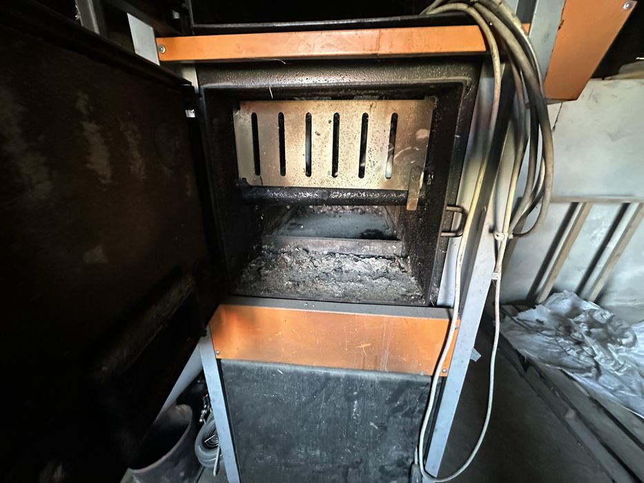 Piec na pelet klasa 5 pellet 40 kw cichewicz  hybryda
