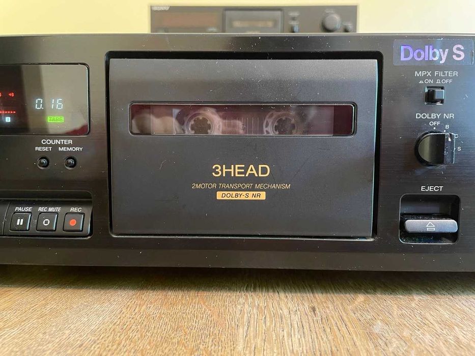 SONY програвач CD дискив CDP-415, касетна дека TC-K511S