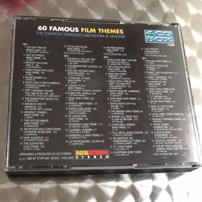 4 CDs Arranjos Música de Filmes