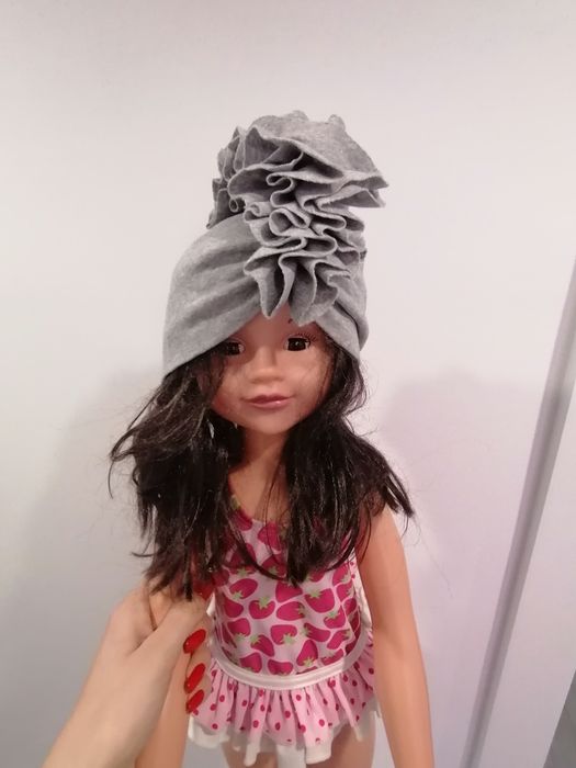 Turban szary 50 dziewczynka  116 110