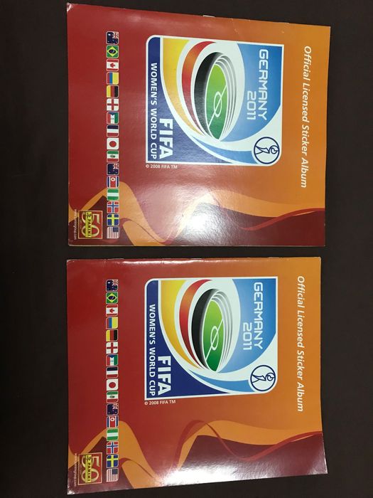 Caderneta cromos vazia WC Women 2011