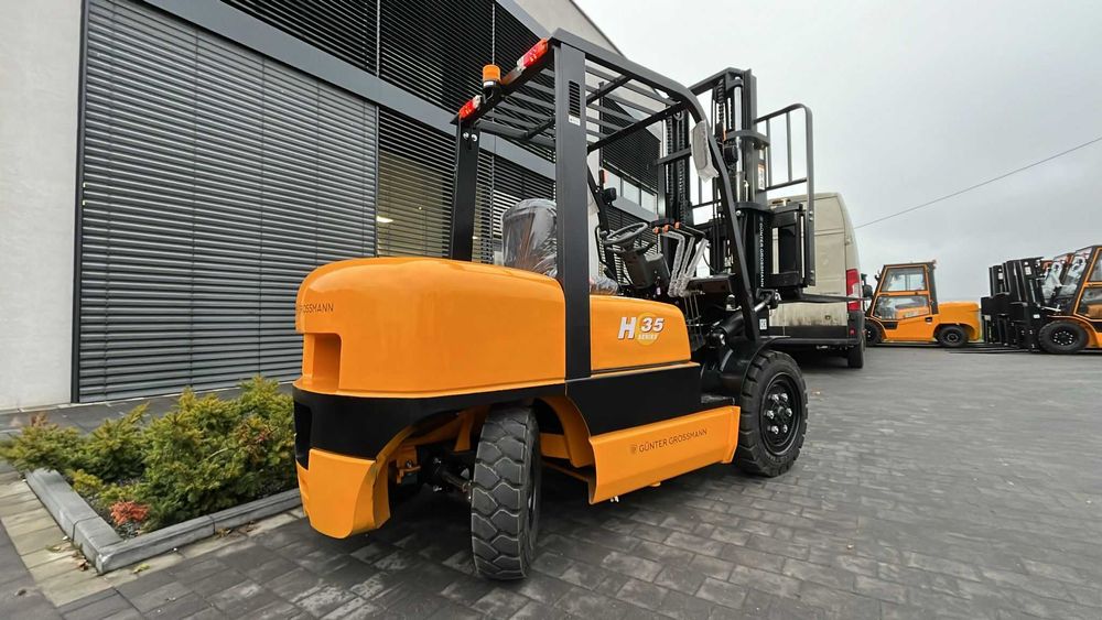 Nowy wózek widłowy Gunter Grossmann  3,5T maszt  triplex