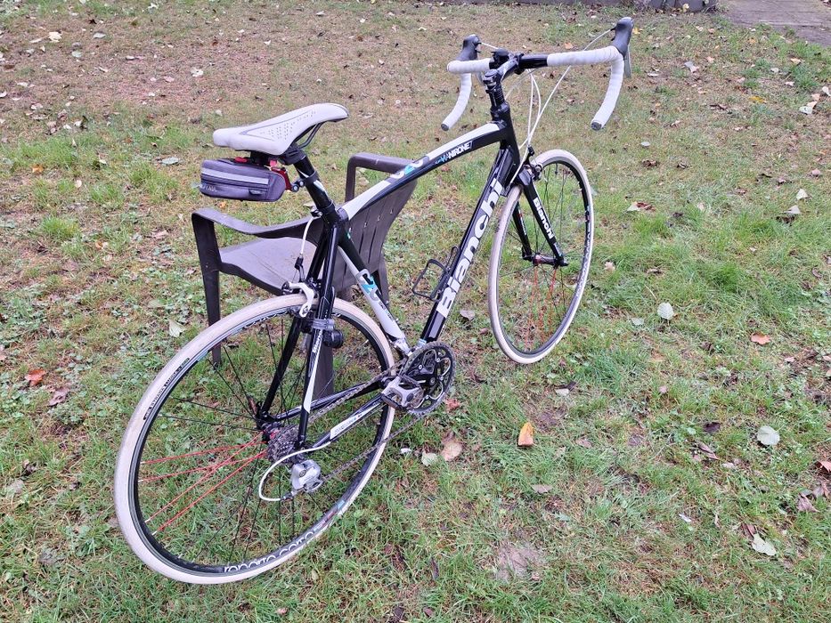 Włoski rower szosowy bianchi