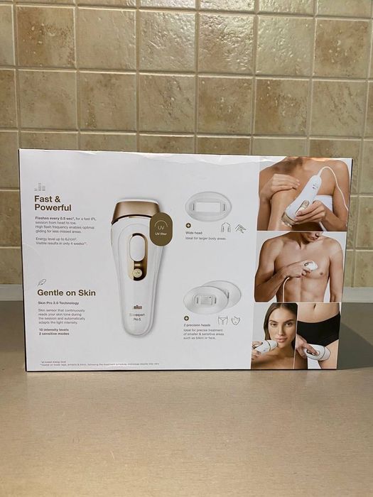 Braun IPL Silk-expert Pro 5 PL5137/Фотоепілятор/Запакований/Новий/New