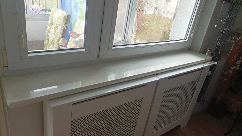 Parapety drewniane - nakładki na stare parapety