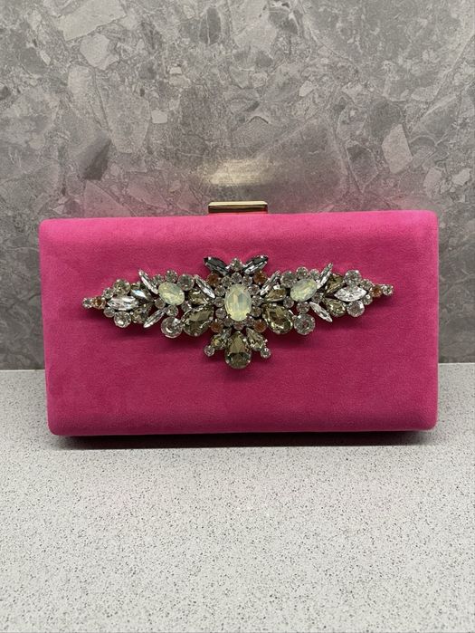 Продам сумку клатч декорований камінням