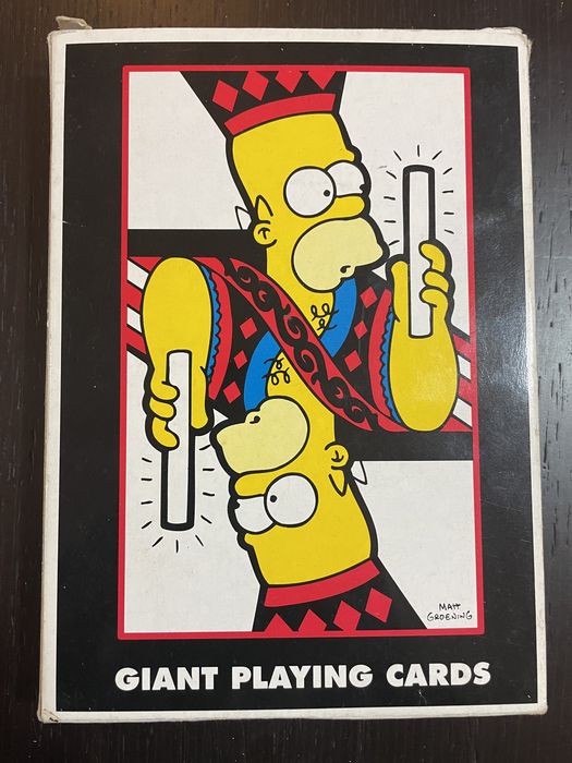 The Simpsons Giant Playing Cards