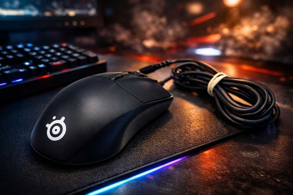 Mysz SteelSeries Rival 3 – Gamingowa – Stan Bardzo Dobry – Używana